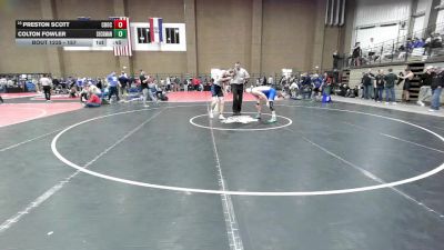 157 lbs Cons. Round 4 - Preston Scott, Choctaw vs Colton Fowler, Seckman