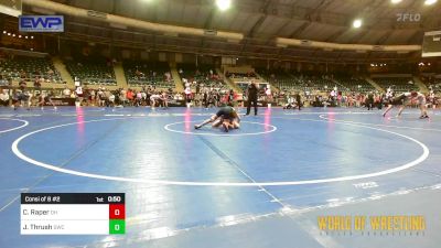 89 lbs Consi Of 8 #2 - Carson Raper, Darkhorse vs Jack Thrush, Sunnyside Wrestling Club