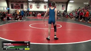 120 lbs Round 1 - Cale Nash, Clear Creek-Amana vs Tully Griffith, West Liberty