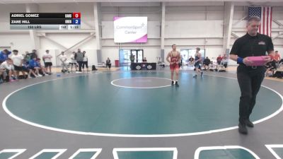 150 lbs Adriel Gomez, Kansas vs Zane Hill, Oregon
