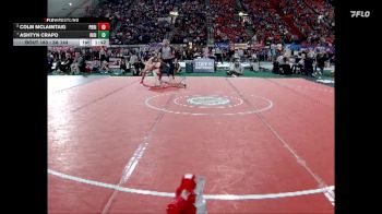 3A 144 lbs Quarterfinal - Ashtyn Crapo, Ririe vs Colm McLaimtaig, Priest River