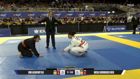 Mikomay Isabel Grubbs vs Nicoli Rodrigues Reis 2026 Pan Kids Jiu-Jitsu IBJJF Championship