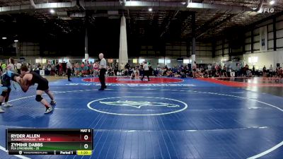 150 lbs Round 1 (4 Team) - Zymihr Dabbs, FCA LYNCHBURG vs Ryder Allen, SLAUGHTERHOUSE / WTF