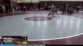 JV-8 lbs 5th Place Match - Tate Ziesman, Iowa Falls-Alden vs Laird Hanna, Cedar Rapids Washington