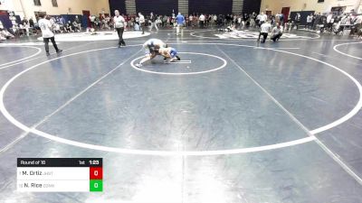 121 lbs Round Of 16 - Malachi Ortiz, Jesuit High School - Tampa vs Nolan Rice, Connellsville