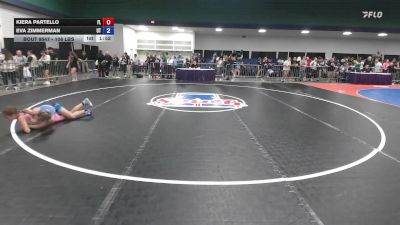 106 lbs Consi Of 8 #2 - Kiera Partello, FL vs Eva Zimmerman, UT