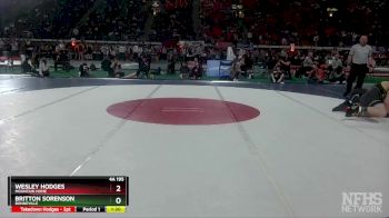 4A 195 lbs Quarterfinal - Britton Sorenson, Bonneville vs Wesley Hodges, Mountain Home