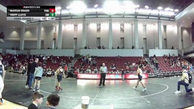 117 lbs Cons. Round 2 - Tripp Lloyd, Staunton River Wrestling Club vs Mateus Erazo, Powhatan Youth Wrestling Club