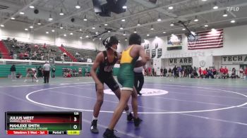 126 lbs Round 5 - Julius West, Warren Central vs Mahleke Smith, Indianapolis Crispus Attucks