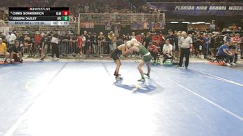 113 3A Champ. Round 1 - Joseph Dailey, Flagler Palm Coast vs Chris Schnobrick, Olympic Heights