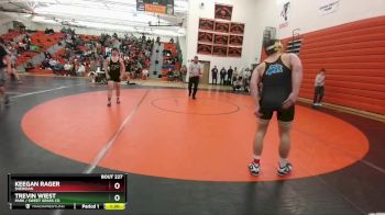 165C Round 3 - Keegan Rager, Sheridan vs Trevin Wiest, Park / Sweet Grass Co