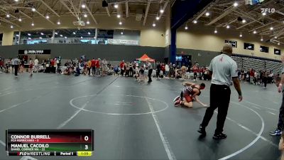 96 lbs Round 1 (4 Team) - Connor Burrell, FCA Hurricanes vs Manuel Cacoilo, Daniel Cormier WA