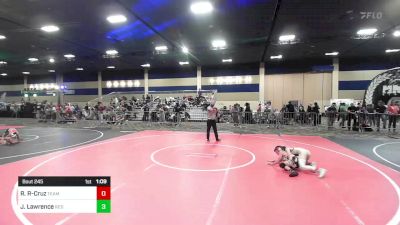 77 lbs Final - Roan Rickel-Cruz, Team Aggression vs Julian Lawrence, Red Wave WC