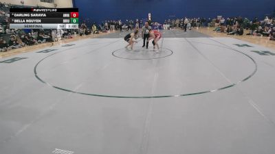 145 lbs Semifinal - Bella Nguyen, Broad Run vs Darling Saravia, Annandale