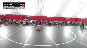 157 lbs Quarterfinal - Collin Hamm, Askren Wrestling Academy vs Everett Knospe, Victory School Of Wrestling