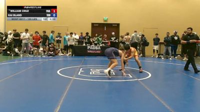 126 lbs Champ. Rd Of 64 - William Cruz, Paulsburo vs Kai Bland, Trinity