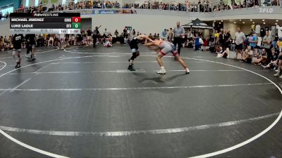 113 lbs Round 4 (6 Team) - Luke Ladle, Beebe Trained Silver vs Michael Jimenez, KONG HS