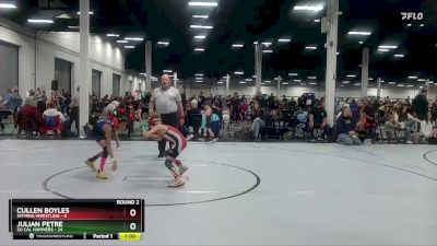 56 lbs Round 2 (10 Team) - Julian Petre, So Cal Hammers vs Cullen Boyles, Smyrna Wrestling