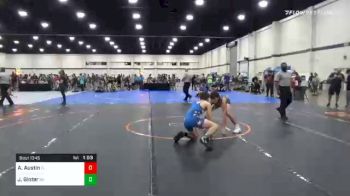 126 lbs Consolation - Andrew Austin, FL vs Jeremy Jr Ginter, OH