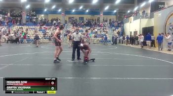 150 lbs Quarterfinal - Mohamed Sow, Georgetown Prep vs Griffin Vaughan, McDonogh School