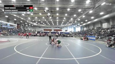 124 lbs Round 3 (3 Team) - Connor Murphy, Seaford Sr High vs Trent Deboer, Unatego-Unadilla Valley-Franklin