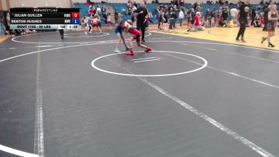 80 lbs Champ. Round 1 - Julian Guillen, Fighting Squirrels Wrestling Club vs Benton Hughes, Middleton Wrestling Club