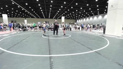 92 lbs Champ. Round 3 - Beau Blevins, Wichita Training Center vs Ely Garrett, D3 Wrestling Club