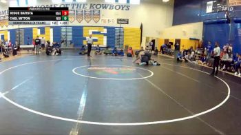 157 lbs Semifinals (8 Team) - Josue Batista, Hagerty vs Cael Mitton, Wellington Community Hs