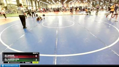 92 lbs Rd# 4- 2:00pm Friday Final Pool - Eli Gabrielson, Maryland Gold vs JD Vassar, Virginia Hammers