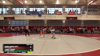 141 lbs Cons. Round 4 - Corey Haney, Merchant Marine vs Owen Woolcott, Coast Guard