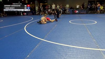 126 lbs Cons. Quarters - Anthony Goodpaster, Sebolt Wrestling Academy vs Drew Nesity, Arsenal Wrestling Club