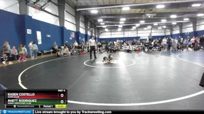 46-47 lbs Round 1 - Rhett Rodriguez, Hawk Wrestling Club vs Kasen Costello, Kuna Klub