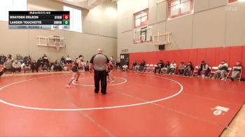 144 lbs Cons. Round 4 - Brayden Deleon, Othello vs Landen Touchette, Kennewick