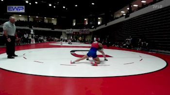 110 lbs Quarterfinal - Loryn Lopez, Durant High School Girls vs Milla Andrews, Fayetteville High School