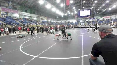 50 lbs Semifinal - Isaiah Lopez, Black Fox Wrestling Academy vs Axel Beltran, Holyoke