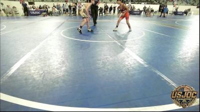67 lbs Consi Of 8 #2 - Adriel Herrera, Warrior Trained Wrestling Club vs Ruger Elizondo, Blue Devil Wrestling