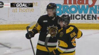 Marek Vanacker Scores His 45th Goal Of The Season On Deflection