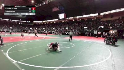 130 lbs Champ. Round 2 - Aiden Elkins, ASC1 vs Levi Setty, GFF3