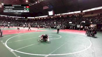 130 lbs Champ. Round 2 - Aiden Elkins, ASC1 vs Levi Setty, GFF3