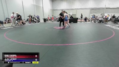 170 lbs Round 1 (6 Team) - Emily Riopel, South Carolina vs Alex Lecroy, Texas Red