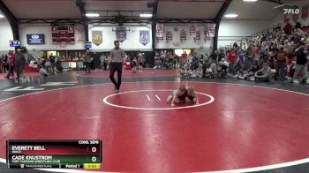 Cons. Semi - Everett Bell, WACO vs Cade Knustrom, Fort Madison Wrestling Club