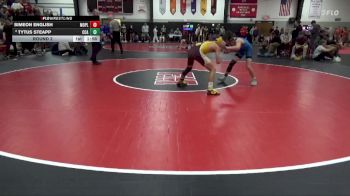 120 lbs Round 2 - Tytus Steapp, Clear Creek-Amana vs Simeon English, Mount Pleasant