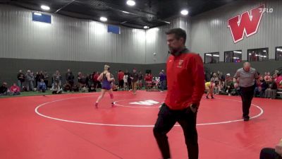 JV-33 lbs Round 1 - Nevaeh Hayes, Fort Madison vs Karrigan Roth, Central DeWitt