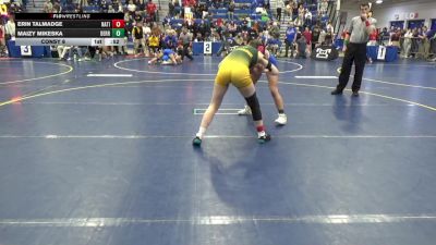 130 lbs Consy 6 - Erin Talmadge, Natiuty Bvm vs Maizy Mikeska, Derry
