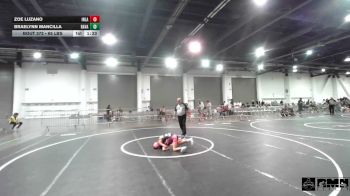 65 lbs Final - Zoe Luzano, Inland Elite WC vs Braelynn Mancilla, Ravage WC