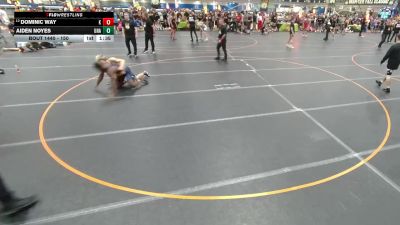 150 lbs Cons. Round 7 - Aiden Noyes, Unattached vs Dominic Way, Unattached
