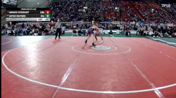 3A 150 lbs Cons. Round 3 - Jayce Haynes, Kellogg vs Amado Stewart, St. Maries