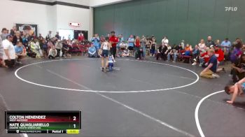 68 lbs Round 1 - Nate Quagliariello, Chapin Youth Wrestling vs Colton Menendez, West Wateree