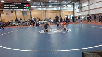 141 lbs Cons. Round 4 - Gage Clothier, Unattached vs Parker Ballantyne, North Idaho College