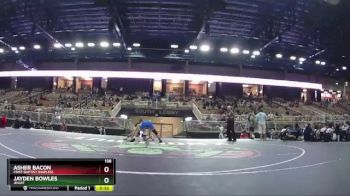 138 lbs Cons. Round 6 - Jayden Bowles, Jesuit vs Asher Bacon, First Baptist (Naples)